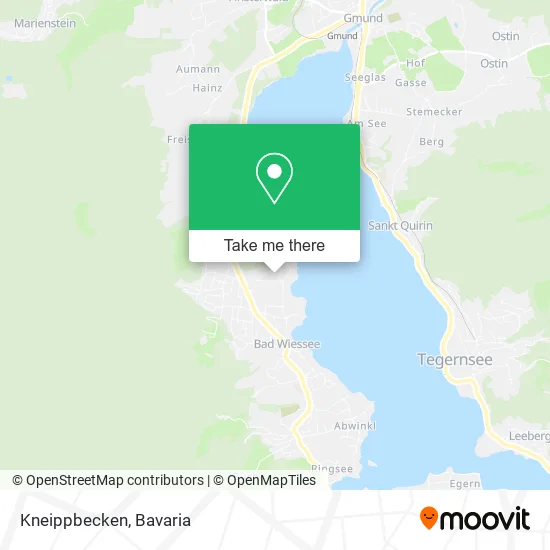 Карта Kneippbecken