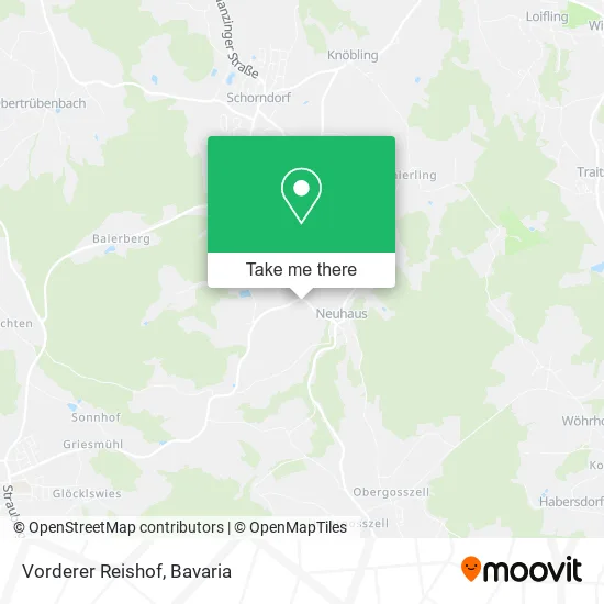 Карта Vorderer Reishof