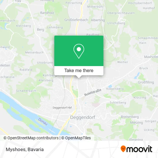 Карта Myshoes