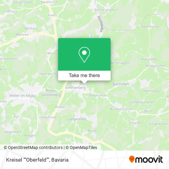 Карта Kreisel ""Oberfeld""