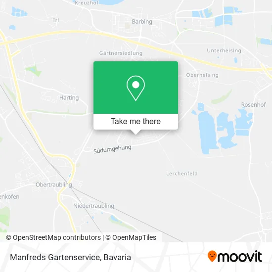 Карта Manfreds Gartenservice