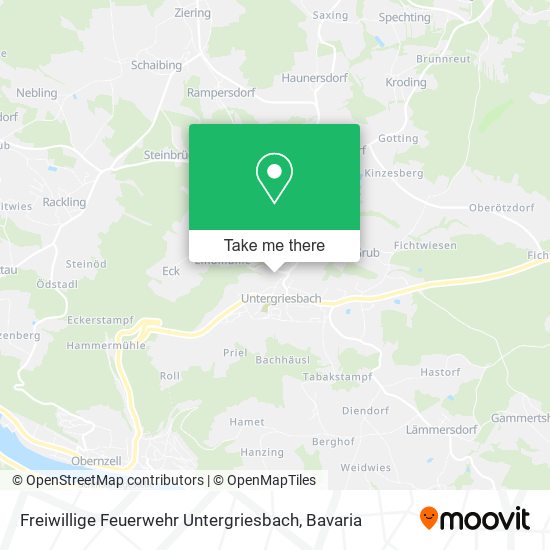 Freiwillige Feuerwehr Untergriesbach map