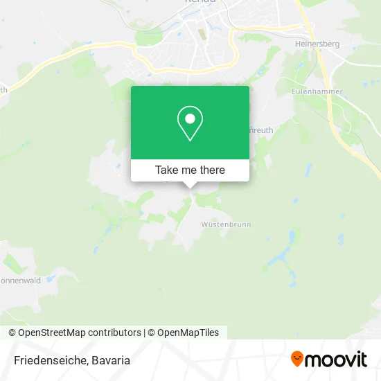 Friedenseiche map