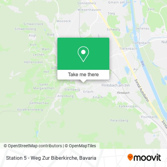 Station 5 - Weg Zur Biberkirche map