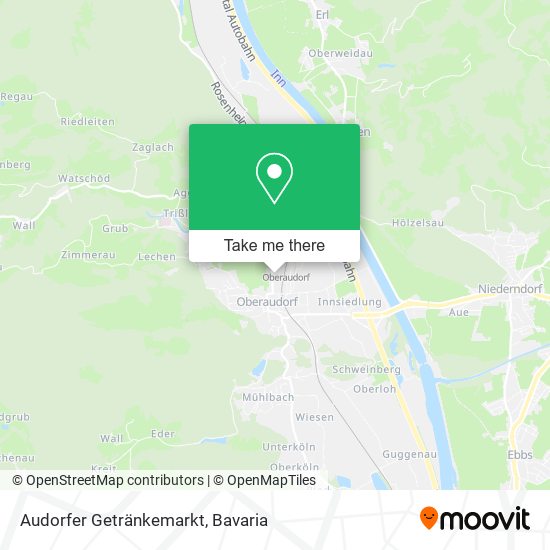 Audorfer Getränkemarkt map