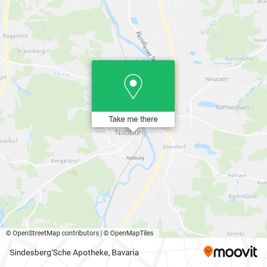 Sindesberg'Sche Apotheke map