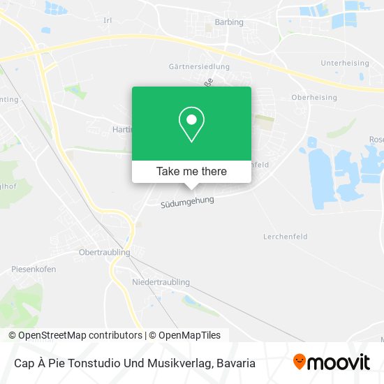 Cap À Pie Tonstudio Und Musikverlag map