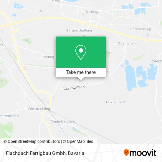 Flachdach Fertigbau Gmbh map