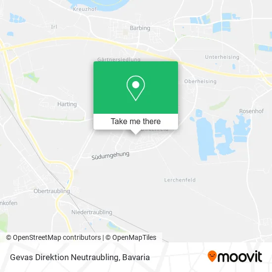 Карта Gevas Direktion Neutraubling