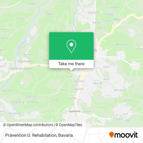 Prävention U. Rehabilation map