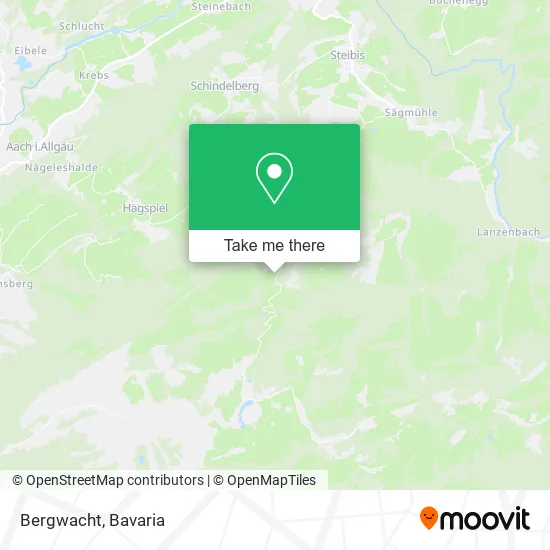 Карта Bergwacht