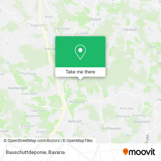 Карта Bauschuttdeponie