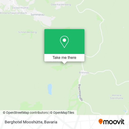 Berghotel Mooshütte map