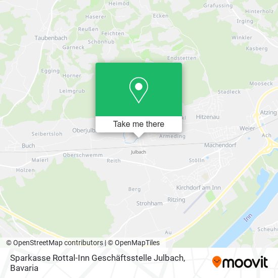 Sparkasse Rottal-Inn Geschäftsstelle Julbach map