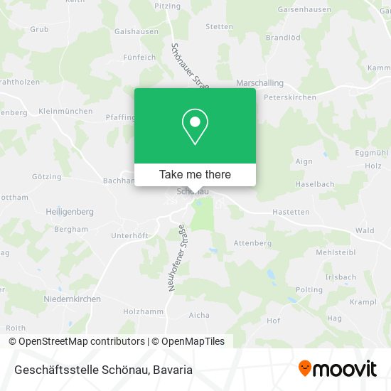 Geschäftsstelle Schönau map
