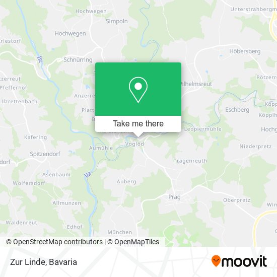 Zur Linde map