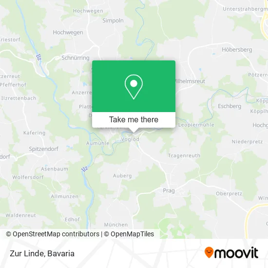 Карта Zur Linde