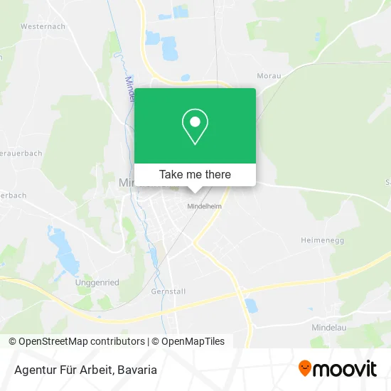 Карта Agentur Für Arbeit