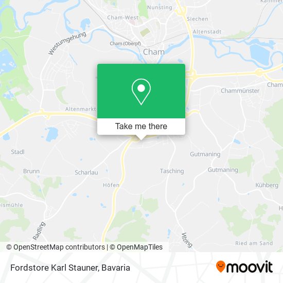 Fordstore Karl Stauner map