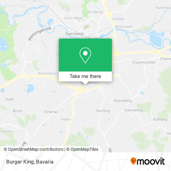 Карта Burger King