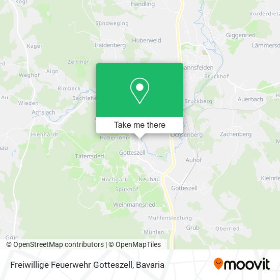 Freiwillige Feuerwehr Gotteszell map