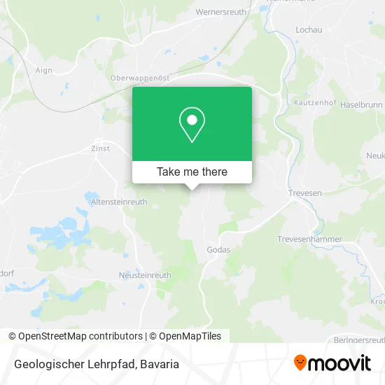 Карта Geologischer Lehrpfad