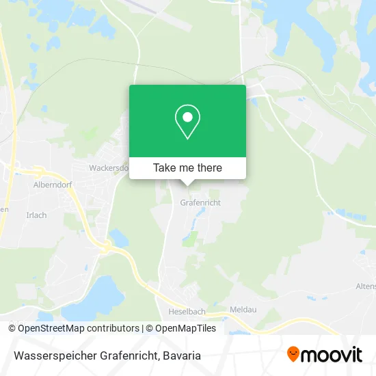 Карта Wasserspeicher Grafenricht