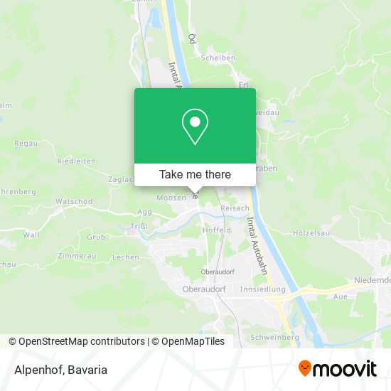 Alpenhof map