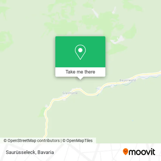 Saurüsseleck map