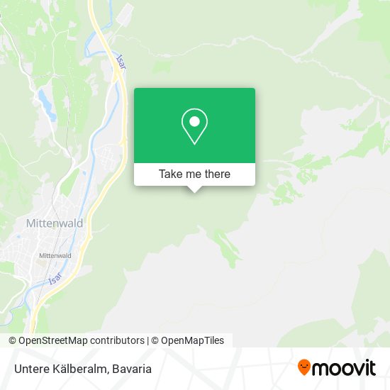 Untere Kälberalm map