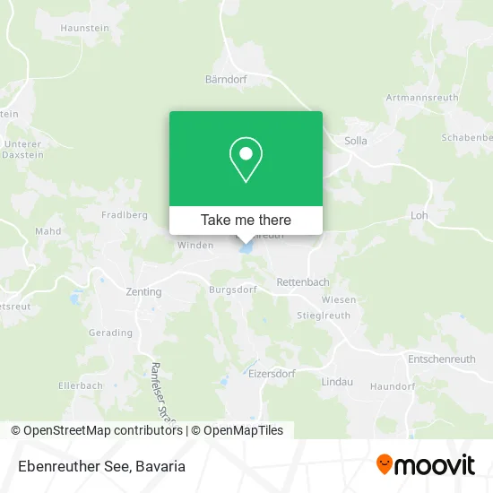 Карта Ebenreuther See