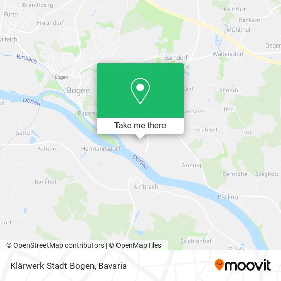 Klärwerk Stadt Bogen map
