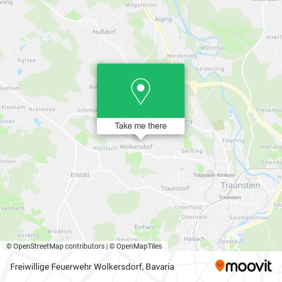 Freiwillige Feuerwehr Wolkersdorf map