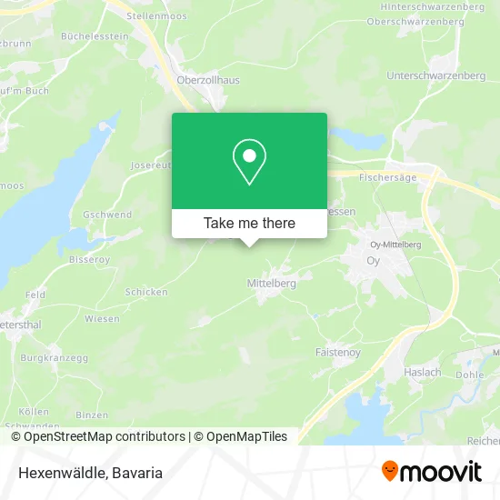 Карта Hexenwäldle