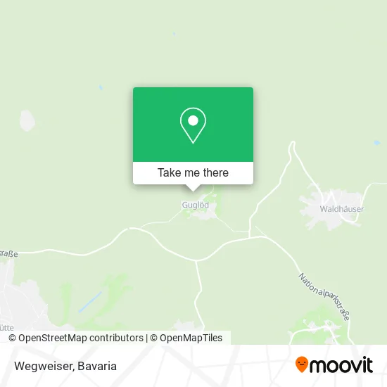 Wegweiser map