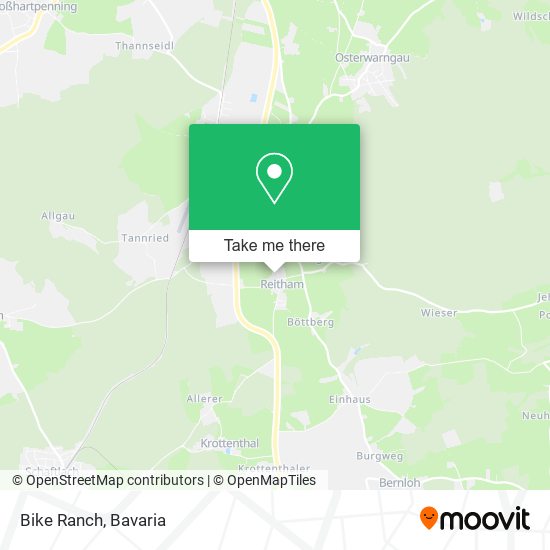 Bike Ranch map