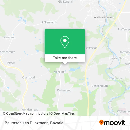 Карта Baumschulen Punzmann