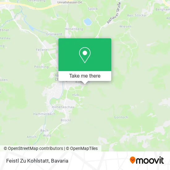 Карта Feistl Zu Kohlstatt