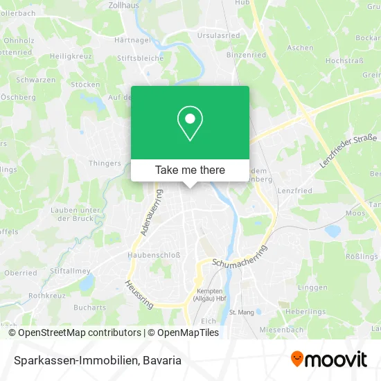 Карта Sparkassen-Immobilien