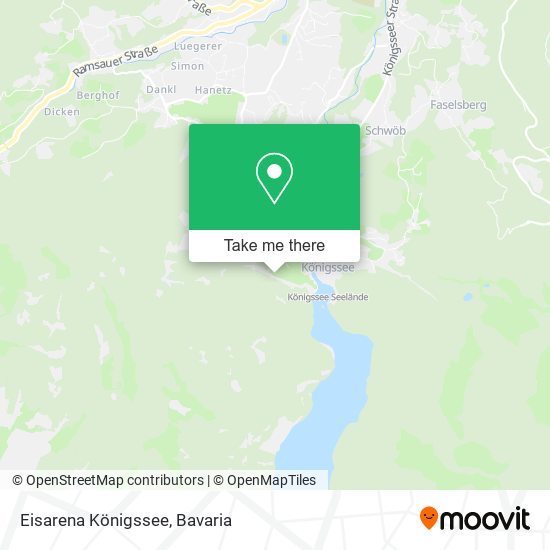 Eisarena Königssee map