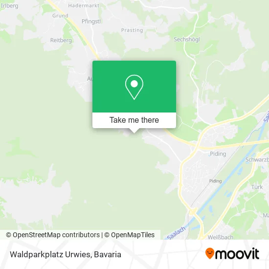 Карта Waldparkplatz Urwies
