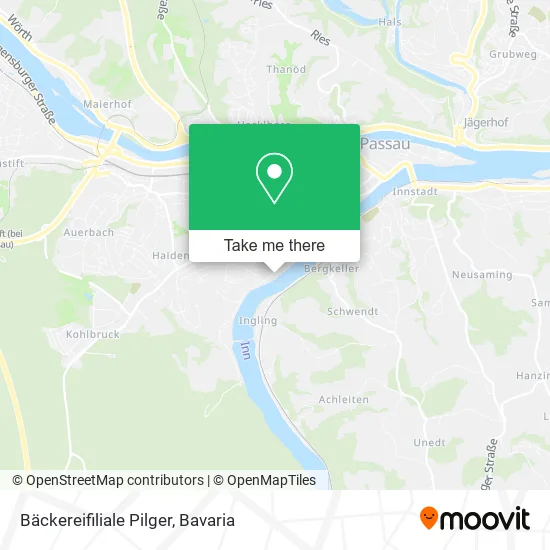 Карта Bäckereifiliale Pilger