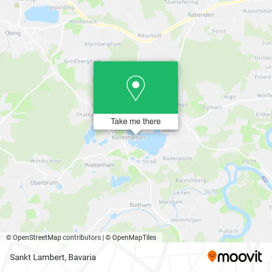 Sankt Lambert map