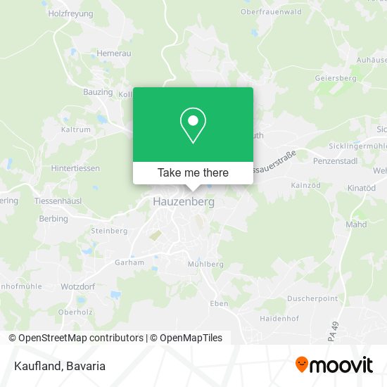 Kaufland map