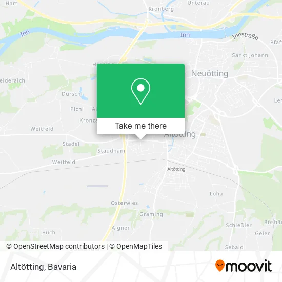 Карта Altötting