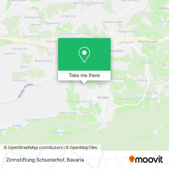 Zirmstiftung Schusterhof map