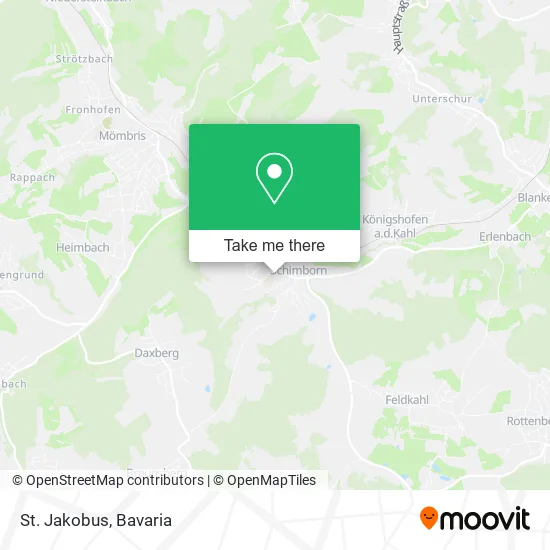 Карта St. Jakobus