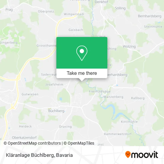 Карта Kläranlage Büchlberg