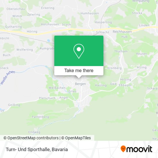Turn- Und Sporthalle map