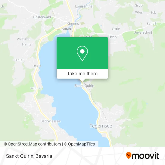 Карта Sankt Quirin